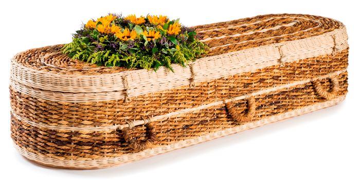 funerals-totnes-devon-coffins-woven-banana-leaf-rounded