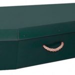 funerals-totnes-devon-coffins-cardboard-plain-green