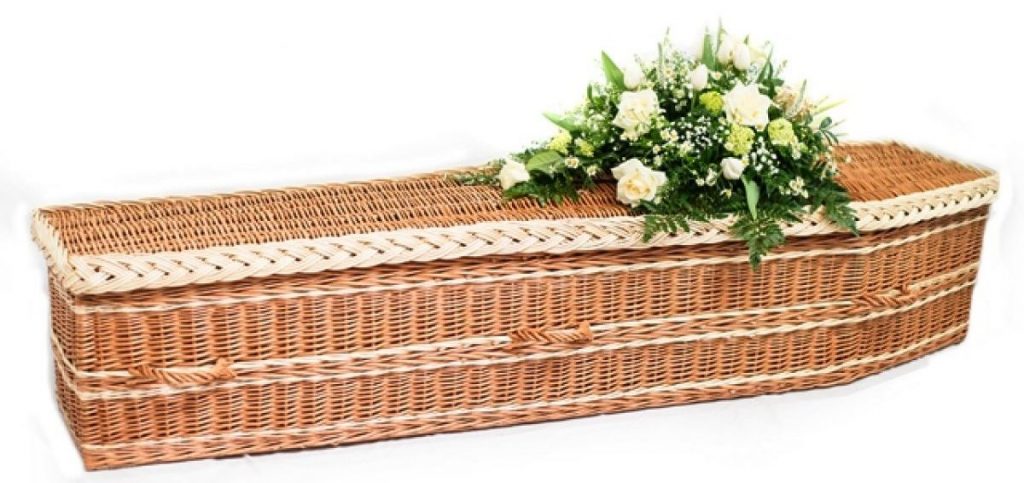 funerals-totnes-devon-coffins-woven-willow-polden-rounded-buff