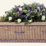 funerals-totnes-devon-coffins-woven-willow-rounded-gold-purple