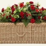 funerals-totnes-devon-coffins-woven-willow-traditional-gold