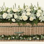 funerals-totnes-devon-coffins-woven-willow-traditional-gold-green